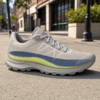 Semelles de chaussures de sport respirantes en nid d'abeille ETPU avec coussin de soutien de la voûte plantaire et talonnette amortissante pour la course, la marche et le travail