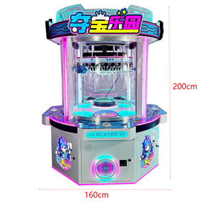 Máquina de Juegos Arcade que Funciona con Monedas/Efectivo, Máquina de Regalos para 4 Personas, Versión en Inglés, Hecha de Plástico y Hierro - Product Image 2