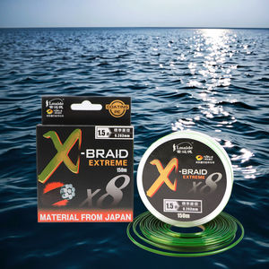 Lmaide 8X PE verde 150 metri High-End tessuto linea <span class=keywords><strong>di</strong></span> <span class=keywords><strong>pesca</strong></span> liscio tipo <span class=keywords><strong>di</strong></span> fusione per il fiume e il lago <span class=keywords><strong>di</strong></span> <span class=keywords><strong>pesca</strong></span>-fabbrica all'ingrosso - Product Image 1