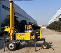 Pneumatische hard rock aarde gat boormachine, luchtcompressor boorgat boren rig
