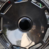 Rines de Aleación Forjados con Acabado Pulido y Cepillado, Estilo Retro con Ventanas, 19, 20, 21 Pulgadas, 5x112, Clásicos para Mercedes