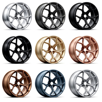 Jantes en alliage forgé sur mesure 6061-T6 17-24 pouces 5x112 5x120 à profil profond pour Audi, pour la modification de voitures particulières