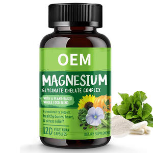 Wrightlife Oem Magnesiumglycinaat Chelaat Complex Capsules Voedingssupplement Gezondheid Voeding - Product Image 1