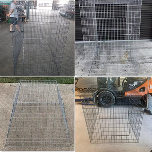 Galleras de Pelea Plegables y Económicas de Metal de 70x70, Jaulas Portátiles de 1x1 para <span class=keywords><strong>Gallos</strong></span> de Pelea, para Columbófilos y Aves de Corral - Product Image 2