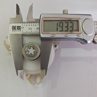Modul Gearbox Planetary Nylon Elektrik Kekuatan Tinggi untuk Blender Pengolah Makanan Penggunaan Komersial Suku Cadang Pengganti OEM Daya Tahan 4000 Jam