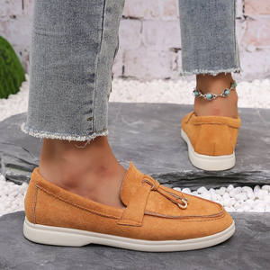 2025 nuova vendita calda <span class=keywords><strong>scarpe</strong></span> autunnali da <span class=keywords><strong>donna</strong></span> <span class=keywords><strong>comode</strong></span> <span class=keywords><strong>scarpe</strong></span> da passeggio basse in finta pelle scamosciata - Product Image 3