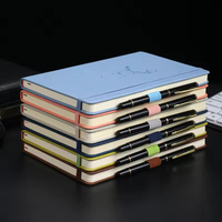 Maßgefertigtes Großhandels-A5 Personalisiertes Bedrucktes Liniertes Hardcover PU-Leder Notizbuch Journal Geschäftsnotizbücher mit Logo Hochwertiges Geschenk