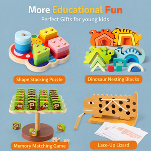 Planche d'entraînement en bois pour <span class=keywords><strong>vis</strong></span> et boulons avec clé et tournevis, ensemble de jeu d'imitation pour enfants - Product Image 5