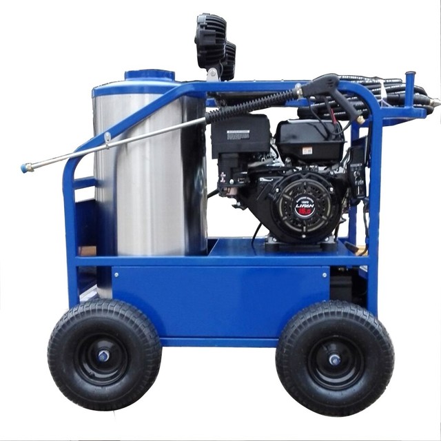 Steam Cleaning Hot Pressure Washer With Briggs Commercial Engine
