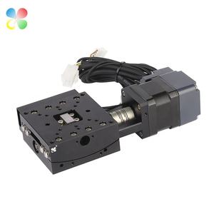 C & K yüksek hassasiyetli 70 mm motorlu sürgülü masa gonyometresi sahne optik gonyometresi sahne motorlu çeviri sahne - Product Image 4