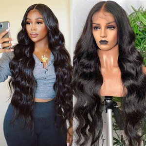 Perruque Africaine pour <span class=keywords><strong>Femme</strong></span> à Cheveux Longs Bouclés et Grandes Ondulations - Product Image 3