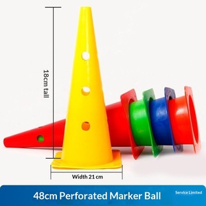 <span class=keywords><strong>Conos</strong></span> Marcadores para Entrenamiento de Baloncesto, Obstáculos, Barreras de Cono, Patinaje sobre Ruedas, Entrenamiento de Fútbol y Voleibol, Cono de Helado - Product Image 3