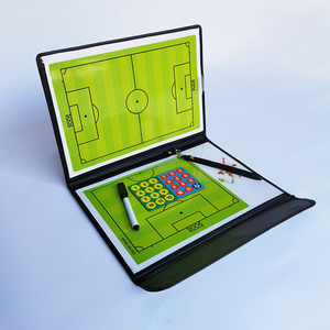 Tableau d'entraînement de football/soccer pliable en PVC pour jeunes avec marqueur effaçable à sec (noir) Modèle KSE-007B – Vente en gros - Product Image 4