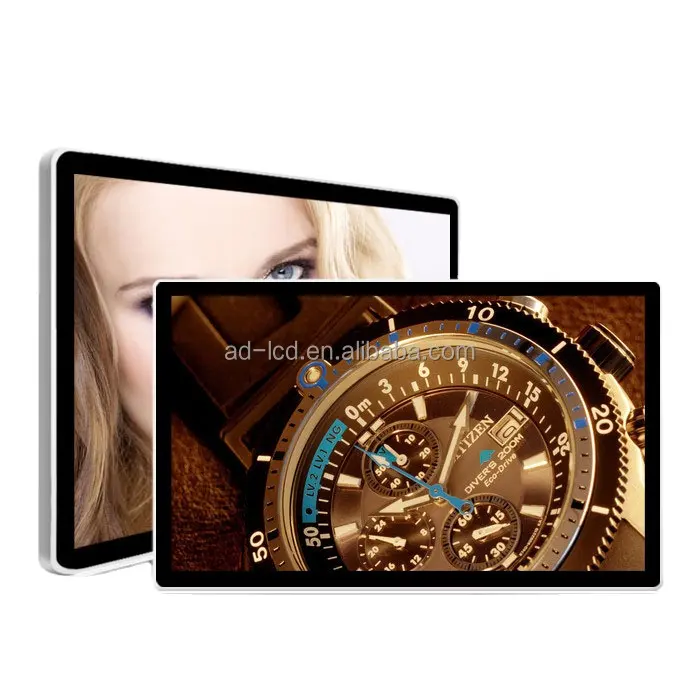 Trong nhà LCD hiển thị bảng điều chỉnh cảm ứng màn hình quảng cáo UHD 4K TV 86inch LCD quảng cáo màn hình cảm ứng treo tường thiết kế