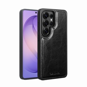 Funda para Teléfono <span class=keywords><strong>Samsung</strong></span> S26Ultra/ S25Ultra HD, Funda de Cuero Hecha <span class=keywords><strong>a</strong></span> Mano, Magnética, Resistente <span class=keywords><strong>a</strong></span> Golpes, Estilo Retro de Negocios - Product Image 2