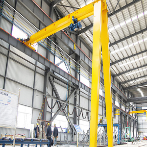 Cơ cấu nâng di động bằng ray mới, cần cẩu bán cổng điện 5 tấn dùng cho xây dựng và nông nghiệp - Product Image 2