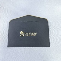 Enveloppe en papier kraft personnalisée avec logo, impression dorée, pour entreprise, usage personnel, invitation de mariage, invitation, salutation
