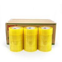Ruban adhésif d'emballage BOPP/OPP simple face en acrylique pour scellage de cartons, 48 mm x 66 m, prix usine