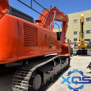Excavadora Hitachi EX400 Usada, Equipo de Construcción de Uso Pesado, Color Naranja - Product Image 6