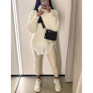 Sacs à bandoulière en <span class=keywords><strong>cuir</strong></span> de luxe personnalisés BSCI pour femmes, sacs à main décontractés de style simple - Product Image 5