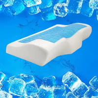 Nackenkissen aus Memory-Schaum mit Gel, Langsam Elastisch, Anti-Schnarch Nackenstütze für Tiefschlaf und Entspannung von Nacken und Schultern