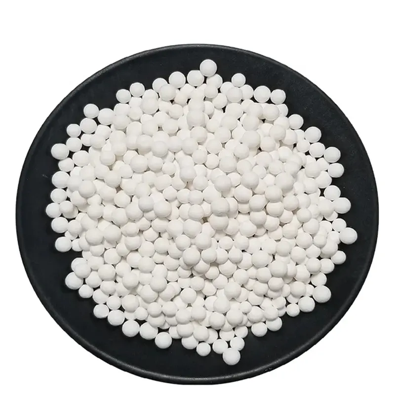 ผู้ผลิตโรงงานคุณภาพสูงอลูมินาที่เปิดใช้งานของสารเคมีเสริมลูกบอลคาร์บอนสีขาวตัวแทนดูดซับ Al2o3