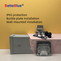 Pengukur pH Online Industri Sensor Double Salt Bridge 4-20mA RS485 Monitor Digital untuk Kolam Renang dan Air Limbah