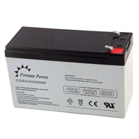 Batterie 12V 7.5Ah scellée rechargeable au plomb-acide pour Euronet UPS, voiturettes de golf, fauteuils roulants électriques et appareils électroniques grand public