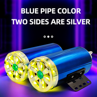 Nouveau modèle de tuyau d'échappement Audio Mp3 BT musique stéréo double canal simulateur son haut-parleur pour 12-80V e-bikes motos