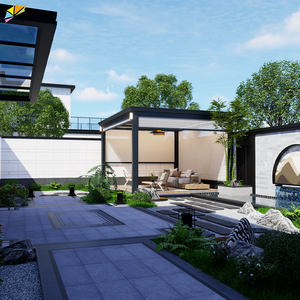 Pergola Bioclimatica Personalizzata con Persiane Pieghevoli <span class=keywords><strong>Mobili</strong></span> <span class=keywords><strong>per</strong></span> Veranda e Mirador Esterni - Product Image 3