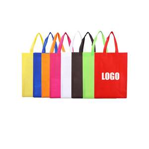 Venta Directa de Fábrica, Bolsas de Tela No Tejida con Impresión de Logotipo Personalizado, Bolsas Ecológicas Reutilizables - Product Image 1