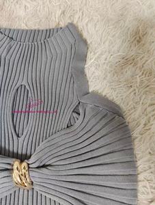 Leichte Luxus Gold Style ärmellose Strickweste Damen Sommer Metall Kink Design <span class=keywords><strong>Camisole</strong></span> Chic Hot Girl Trendy Top - Product Image 5