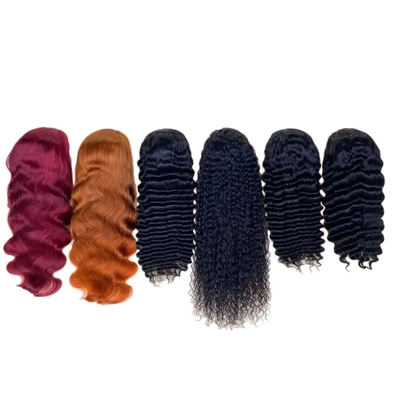 Wig renda tanpa lem rambut manusia kustom 13x4 wig renda dasar sutra lurus rambut alami pengiriman cepat
