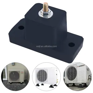 4 Pack Rubber Vibration Isolator, anti-Vibratie Airconditioner Montagebeugel Shock-Proof Pads Mounts Voor Outdoor Mini Split