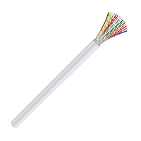 Cable Telefónico UTP Cat3 Multipares, Frecuencia 50/100MHz, Impedancia 100, con Cordón de Nylon para Sistemas PBX, Intercomunicadores Analógicos