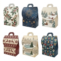 Set di Scatole Regalo in Cartone Personalizzate a Forma di Zaino per Caramelle e Regali Natalizi, Confezione per Esposizione al Dettaglio, Vendita all'Ingrosso