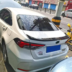 Alerón Trasero para Toyota Corolla, Textura de Fibra de Carbono Negro Brillante, Estilo Ducktail, para Altis 19-25 - Product Image 1