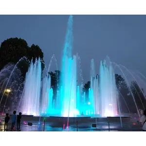 AWS Factory Direct Sale Outdoor Music Dancing Pond Fountain With Musical Dancing Water Fountain System