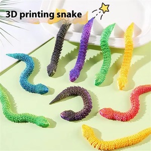 Juguetes Divertidos de Animales en 3D, Serpiente Pequeña, Impresos en 3D, para Niños, Hechos en China, Fujian, 2025 - Product Image 3