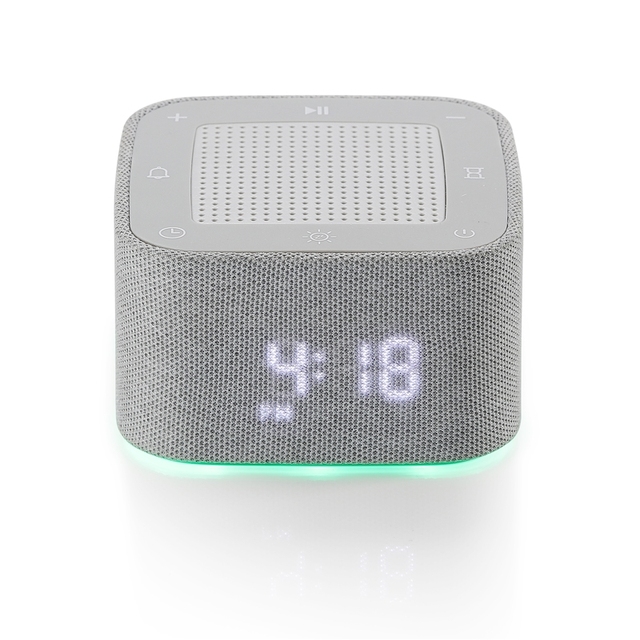 Sleep Timer Sound Therapy Baby Kids Adjustable White Noise Speaker Natural Sounds App Control Night Light for 32 Songs