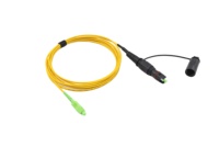 Connecteurs FTTH SC/APC fabriqués en Chine pour utilisation extérieure, câbles optiques monomodes CPRI, jumpers à fibre optique