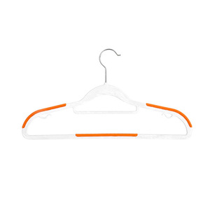 Percha de plástico que no deja marcas con diseño de boca de pez, antideslizante para ropa húmeda y seca, percha de doble posición, para el hogar - Product Image 5
