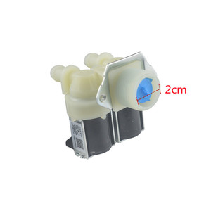 Válvula de Entrada Compatible con Lavadora de Carga Frontal Samsung, Válvula Solenoide de Doble Cabezal FPS180A 220V - Product Image 1