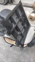 Couvercle de manhole en fonte ductile de haute qualité de la marque chinoise Odai Jiaxing pour installations routières, poli/peint par poudrage, services personnalisés
