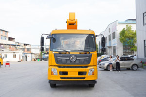 Camion nacelle télescopique Dongfeng Tianjin 32M, transmission manuelle diesel, neuf ou d'occasion disponible pour livraison immédiate - Product Image 2