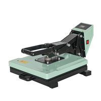 Machine d'Impression par Transfert Thermique Flock 15"x15" à Ouverture Automatique Manuelle