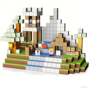 Winchoice Magnetic Blocks for Kids Creative