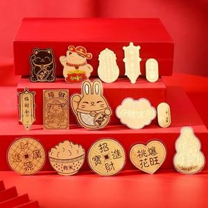 Pegatina para teléfono con forma de calabaza, amuleto de la suerte con el <span class=keywords><strong>Dios</strong></span> de la Riqueza - Product Image 2