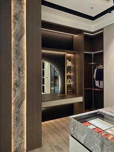 ตู้เสื้อผ้าไม้สไตล์อิตาเลียนคุณภาพสูงสำหรับเฟอร์นิเจอร์ห้องนอนแบบสั่งทำการผลิตจำนวนมากสำหรับวิลล่าสำหรับครอบครัว - Product Image 4