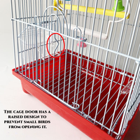 Vente directe d'usine, prix bas, cage à oiseaux portable pour la reproduction de chats de compagnie en extérieur, observation des oiseaux dans la cour